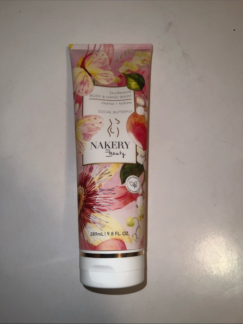 3/$30- Nakery Beauty SkinRestore Body Wash - Social Butterfly 🦋